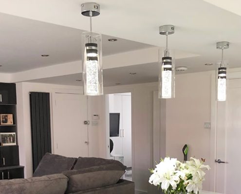 Devonshire Court Living Room ElectricalUpdates