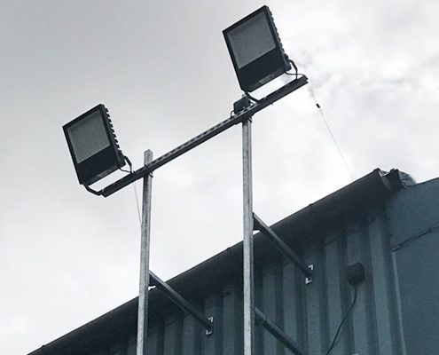 Kirkby Tyres Security Lighting Outside